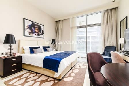 Studio for Sale in DAMAC Hills, Dubai - Largest Layout | Fully Furnished Unit