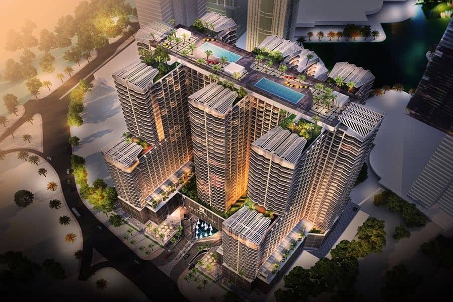 位于朱美拉湖塔 (JLT)，Se7en 城 3 卧室的公寓 1765888 AED - 5994449