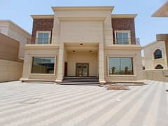 For rent luxury villa on the street in Al Raqaib area at a good price
