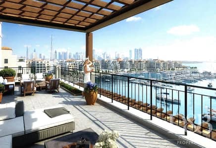 5 Bedroom Penthouse for Sale in Jumeirah, Dubai - ROOF DECK | PRIVATE POOL | FULL MARINA