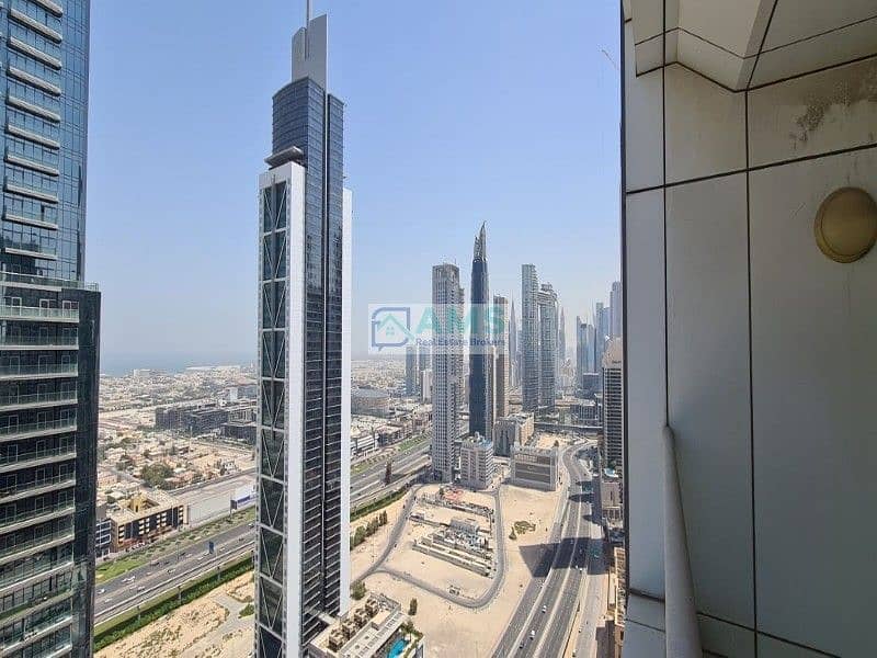 شقة في برج B الأبراج الإدارية الخليج التجاري 1 غرف 1100000 درهم - 5996309