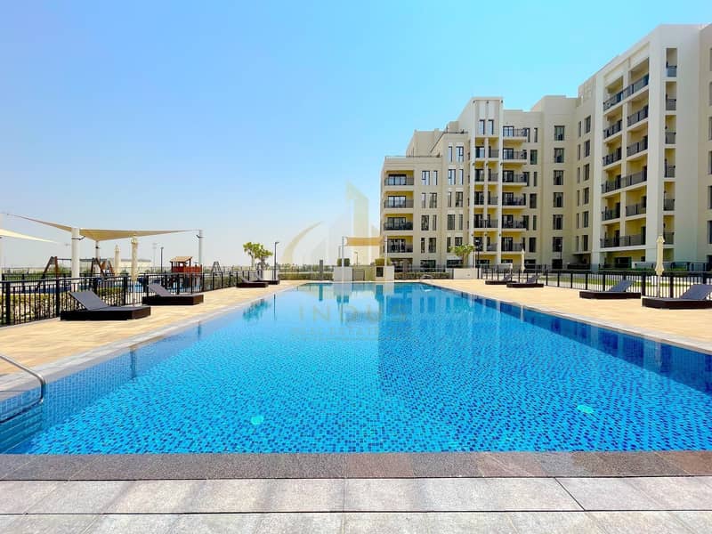 Spacious 2 Bedroom w/ Balcony | Facing Pool and Park | For Sale