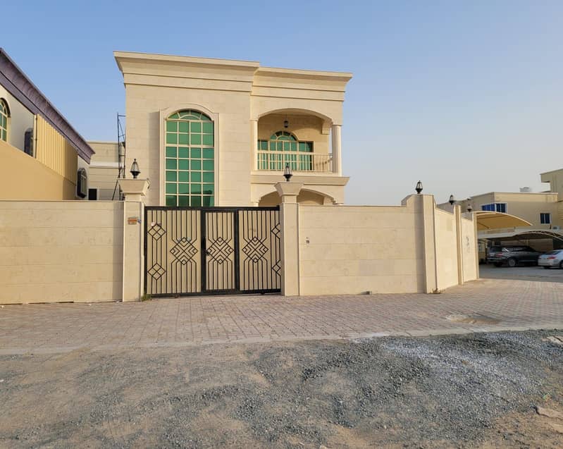 Villa For Rent Five Bedroom Hall And sating Room in Ajman.