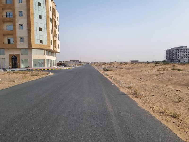 Invest now Commercial residential land for sale in installments in the best locations in Ajman