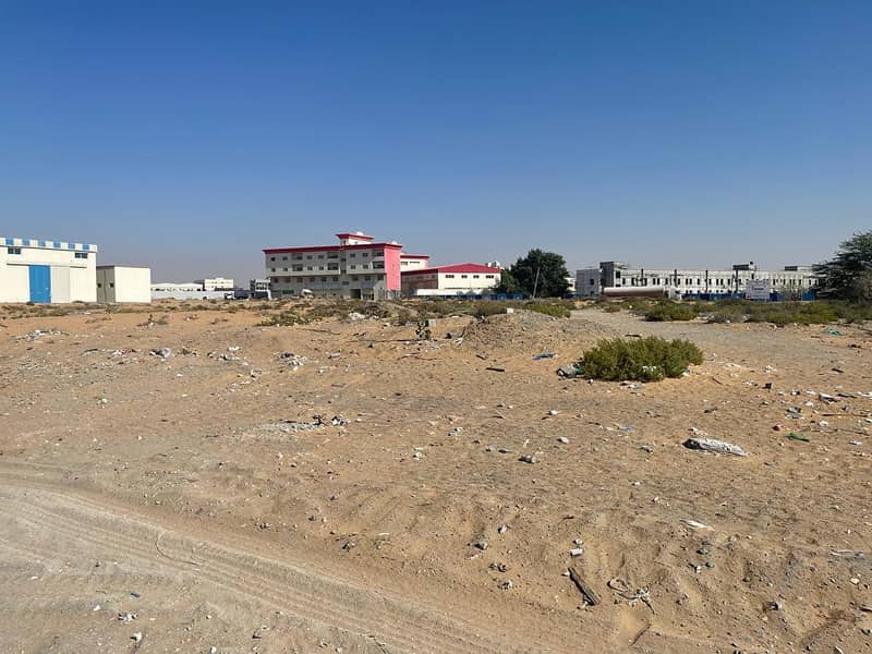 116208 SQ FT INDUSTRIAL LAND WITH 2 SIDES ROAD FRONT AND BACK EMIRATES MODERN INDUSTRIAL