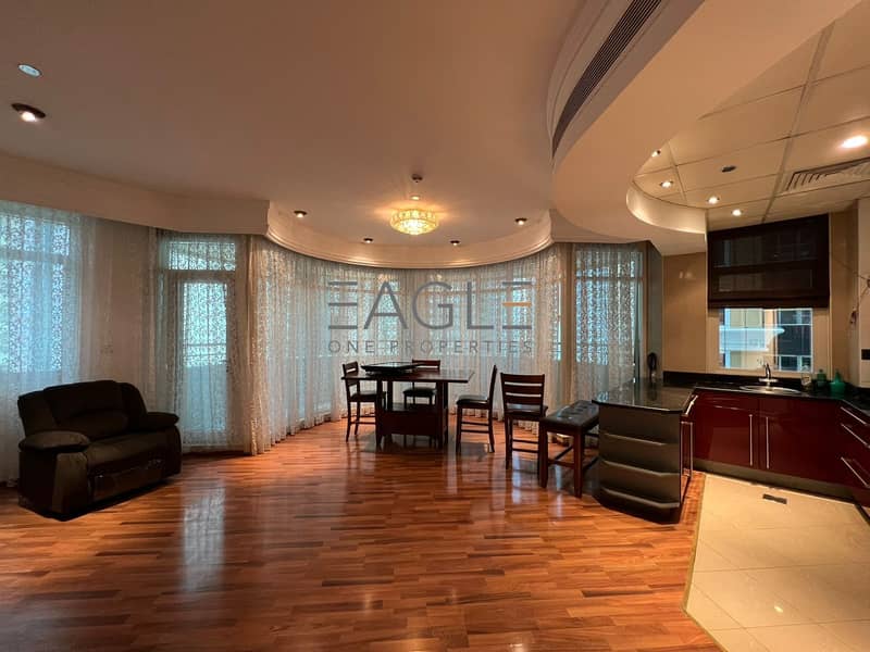 位于迪拜码头，滨海皇冠塔楼 2 卧室的公寓 95000 AED - 5963299