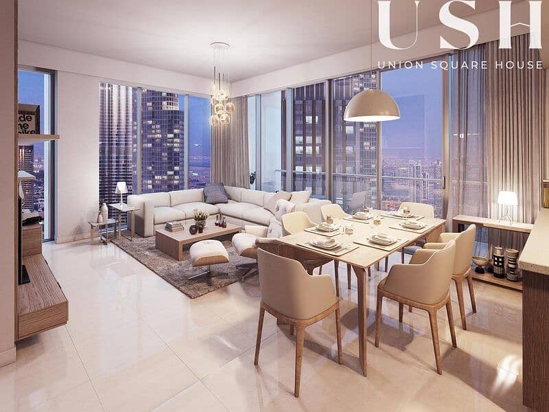 شقة في فورتي 2،فورتي،وسط مدينة دبي 3 غرف 4500000 درهم - 5966219