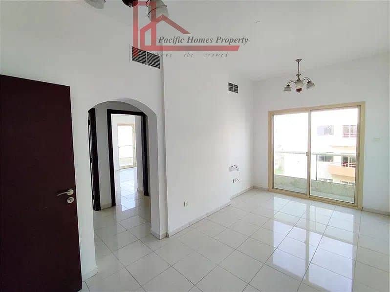 Close to Park Spacious 2 BHK with Balcony, Free Parking, Open View