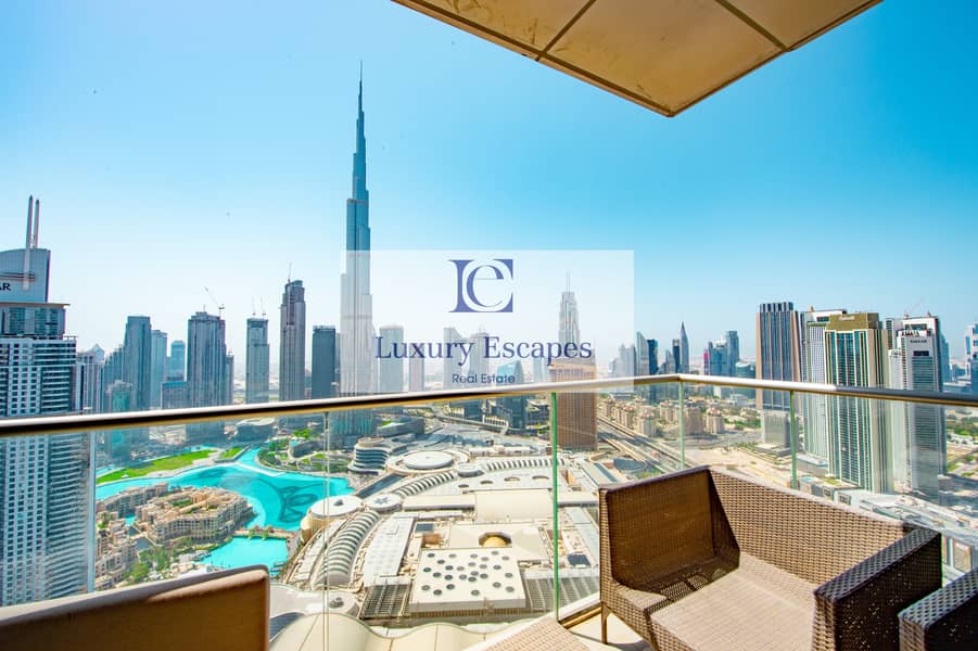Luxurious Serviced Apt| Pristine|Burj Khalifa View