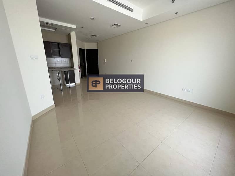 High  Floor|Pool View|1 BHK with balcony in Cleopatra tower
