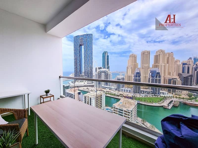 شقة في برج دي إي سي،دبي مارينا 3 غرف 1850000 درهم - 6000412
