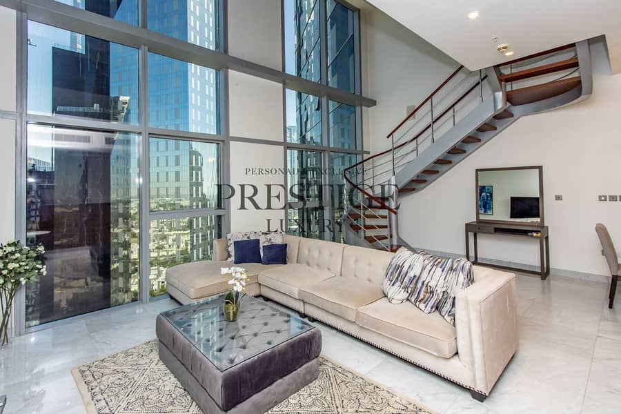 Duplex Two Beds | Fully Furnished | DIFC