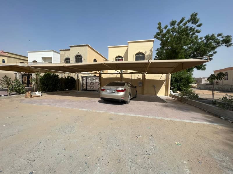 VILLA FOR RENT 5 BADROOM WITH HAL MAJLIS FOR RENT 70,000/-AED YEARLY AL MOWAIHAT2 AJMAN