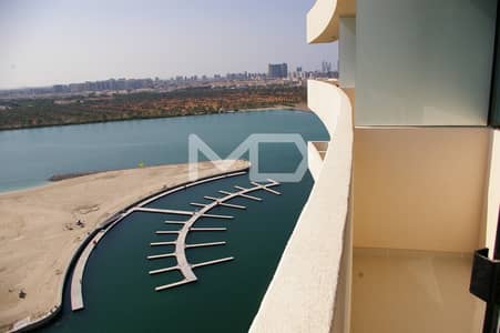 1 Bedroom Apartment for Sale in Al Reem Island, Abu Dhabi - Marina and Canal View | upgraded | Vacant | Balcony