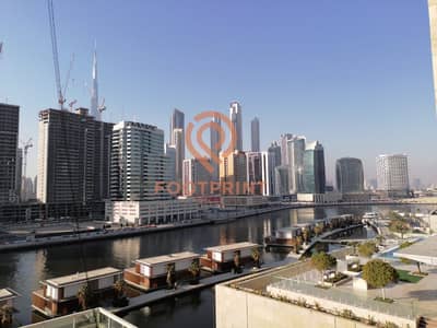 1 Bedroom Apartment for Rent in Business Bay, Dubai - 1Br- Higher Floor- Partial Canal View- Biggest Size