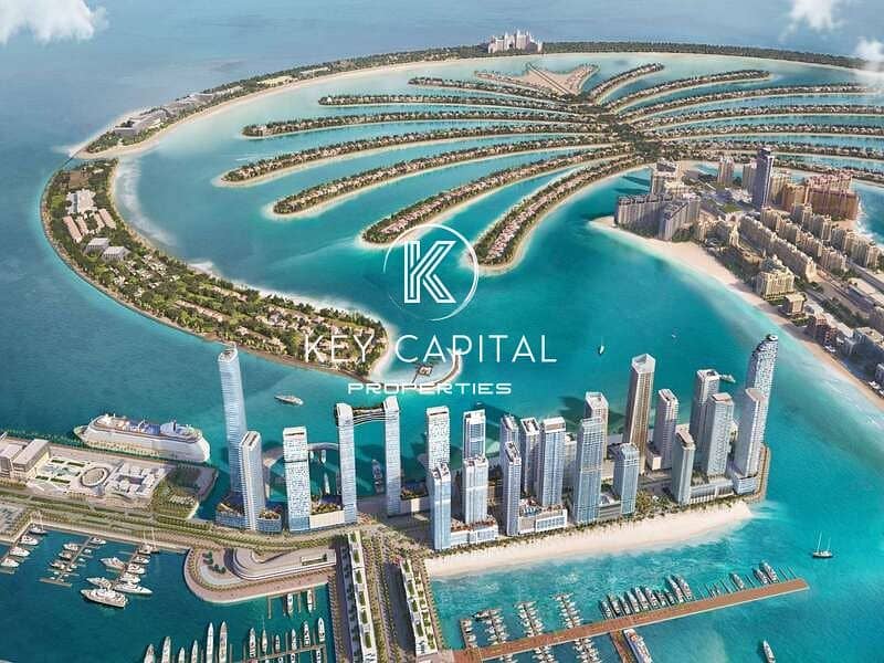 位于迪拜港，艾玛尔海滨社区，海滨大厦综合区 2 卧室的公寓 3200000 AED - 5876023