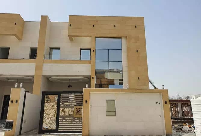 Villa in Ajman, wonderful design, bank financing