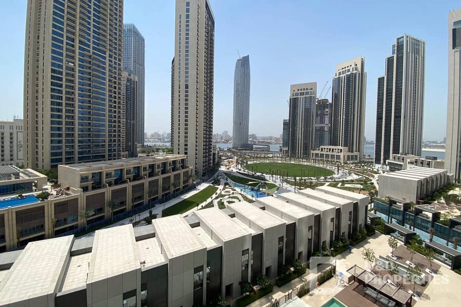 شقة في برج كريك جيت 2 بوابة الخور مرسى خور دبي ذا لاجونز 2 غرف 2000000 درهم - 6002540
