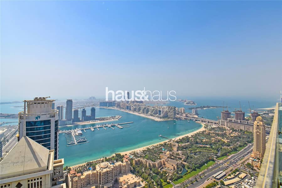 位于迪拜码头，码头23大厦 4 卧室的顶楼公寓 8450000 AED - 6002633