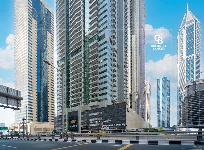 位于迪拜码头，滨海山岭塔楼 1 卧室的公寓 750000 AED - 5239509