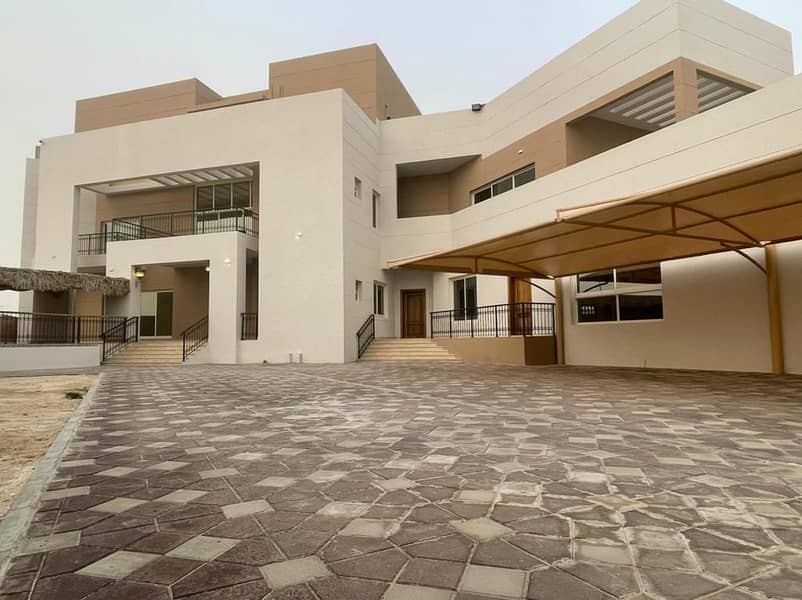 Luxurious villa in a prime location in Shakhbout City for sale