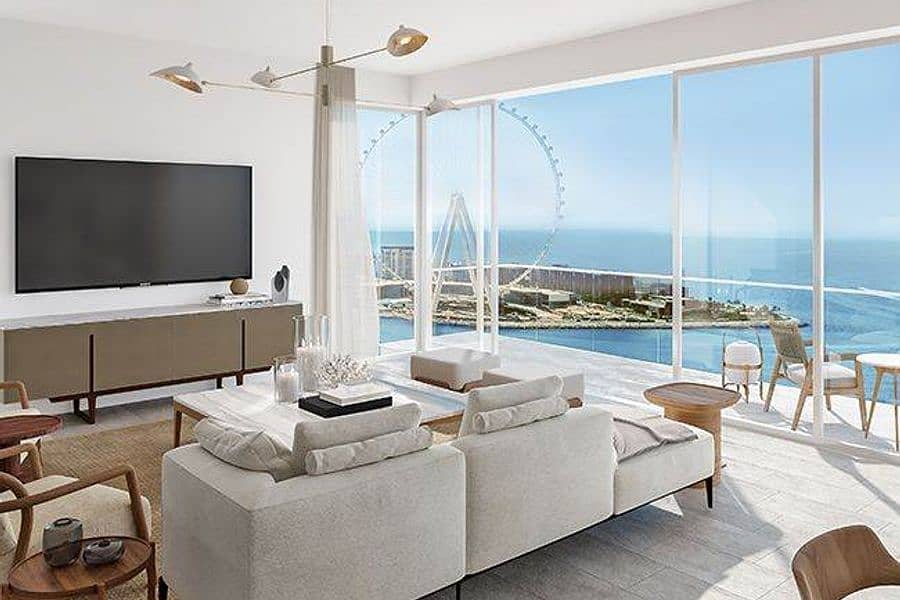 Amazing Sea view | Resale 2 BR | Best Investment