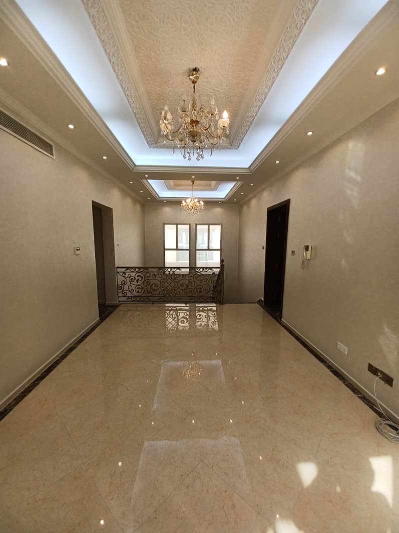 For rent two floors villa in Al-Mowaihat , Ajman on asphalted street