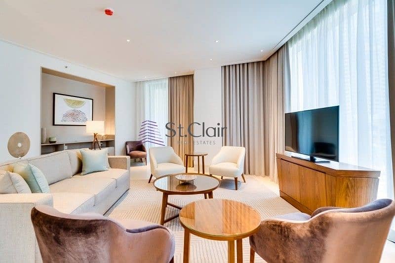 位于迪拜市中心，市中心维达公寓 3 卧室的酒店式公寓 8100000 AED - 6005122