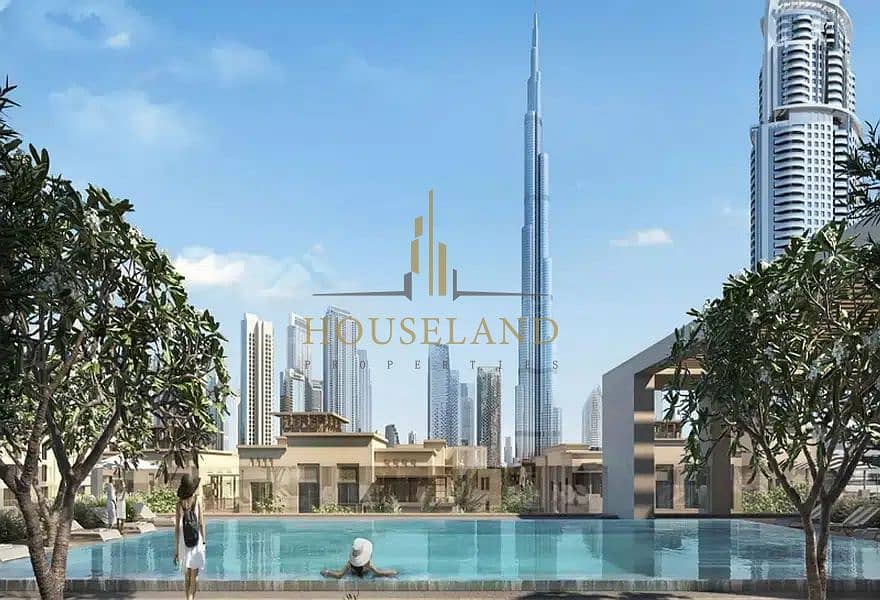 位于迪拜市中心，皇家塔楼 1 卧室的公寓 1499000 AED - 5928643