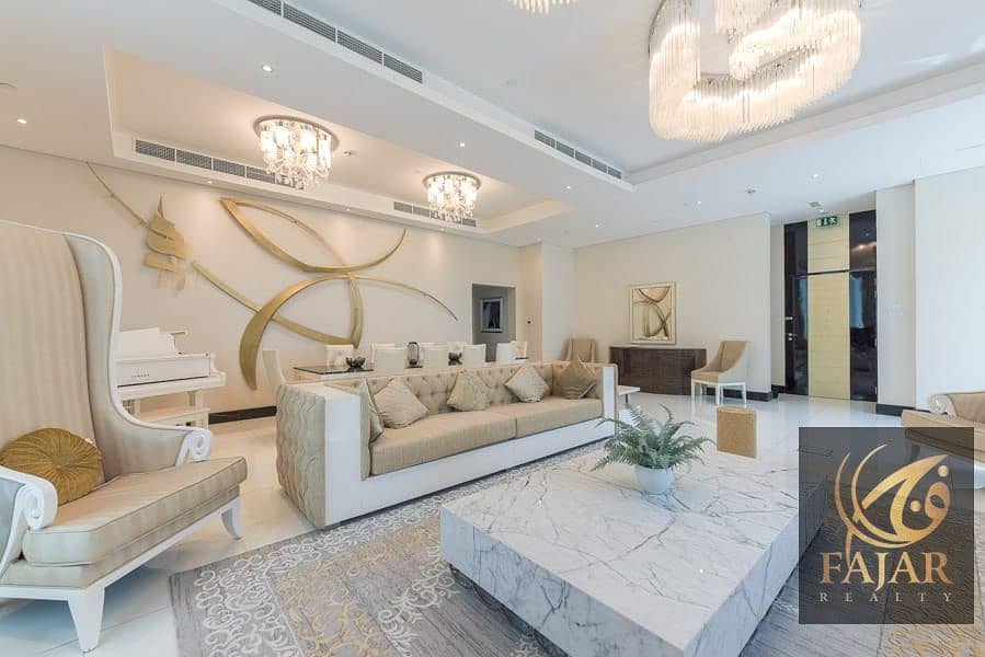 Burj View| Private Jacuzzi| Fully Furnished Penthouse