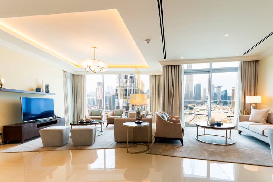位于迪拜市中心，谦恭公寓喷泉景观综合体，谦恭喷泉景观1号大厦 3 卧室的公寓 8500000 AED - 6006122