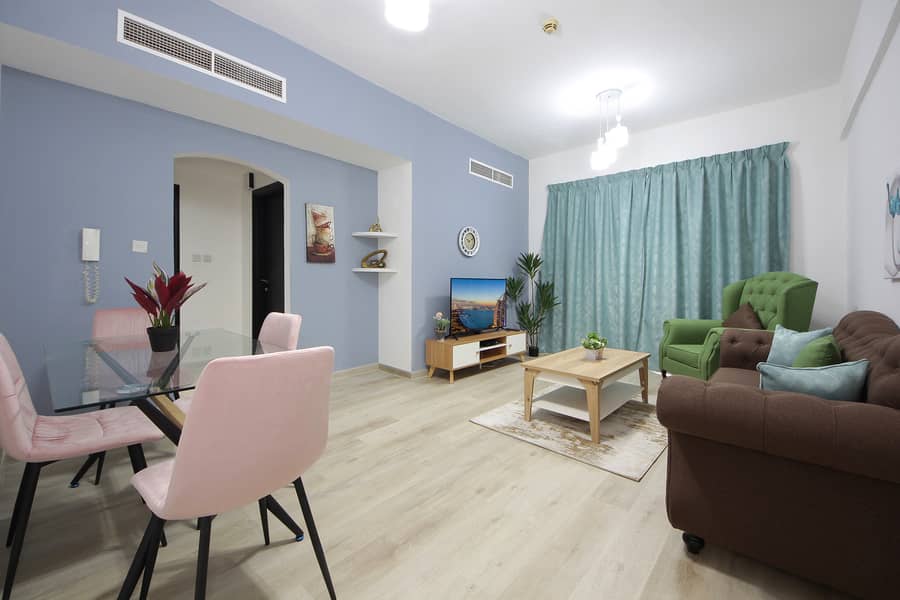 SURPRISE SUMMER RATE ! FOR IMMEDIATE MOVE-IN !UPGRADED 1BHK FULLY FURNISHED WITH BIG BANLCONEY AND POOL VIEW SURPRISE SUMMER RATE ! FOR IMMEDIATE MOVE-IN !UPGRADED 1BHK FULLY FURNISHED WITH BIG BANLCONEY AND POOL VIEW