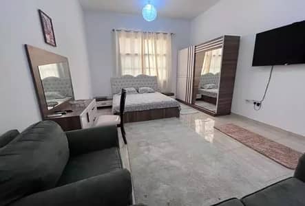 Studio for Rent in Khalifa City, Abu Dhabi - Monthly/3100 Fully Furnished Luxury Studio With Sep/Kitchen Proper Washroom Near Prime Location KCA