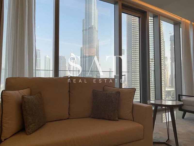 Spacious 3 Bedroom | Burj and Fountain Views | Dubai Downtown