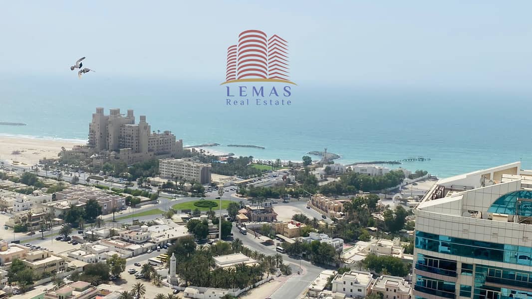 2 bhk sea view and city view with payment plan for 7 years in Ajman one tower.