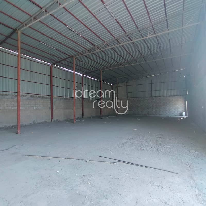 40000 SQFT Independent  !! Warehouse Shed - Open Space With 100 KW Power  In Low  Price !!