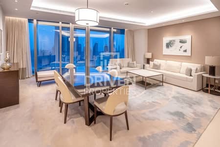 2 Bedroom Apartment for Rent in Downtown Dubai, Dubai - Best Deal | On High Floor with Burj View