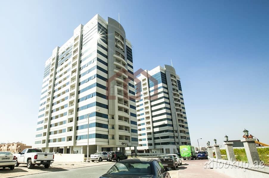شقة في أوليمبك بارك 4،برج أولمبيك بارك،مدينة دبي الرياضية 1 غرفة 39500 درهم - 5968096