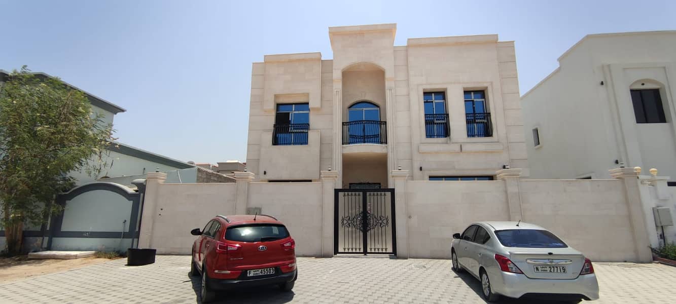 Villa for sale Ajman Al Rawda 2 It consists of two floors first floor It consists of a hall, a large kitchen, and a bathroom second floor It consists