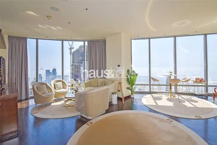 شقة 3 غرف نوم للايجار في وسط مدينة دبي، دبي - شقة في برج خليفة وسط مدينة دبي 3 غرف 425000 درهم - 5178096