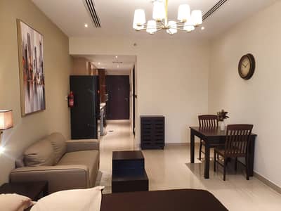 New Furnished Studio For Rent@62k In Elite Downtown Residence Downtown Dubai
