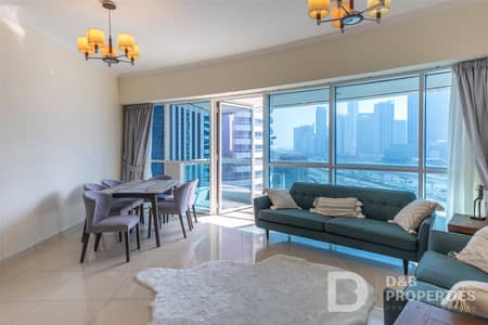 شقة 2 غرفة نوم للبيع في أبراج بحيرات الجميرا، دبي - شقة في برج سابا 2 مجمع Q أبراج بحيرات الجميرا 2 غرف 1300000 درهم - 5453476