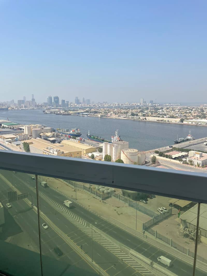 Fully Sea view with parking 2 BHK available for sale in Ajman Pearl towers