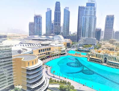 1 Bedroom Apartment for Rent in Downtown Dubai, Dubai - High floor | Full Fountain & Burj Khalifa View