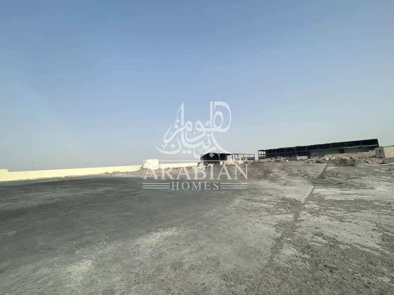 4,060sq. m Open Land for Rent in Mussafah Industrial Area