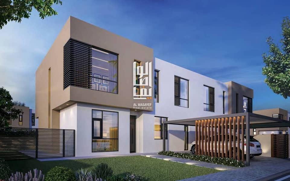 5 Own  villa at  price 999 K .AED without maintenance