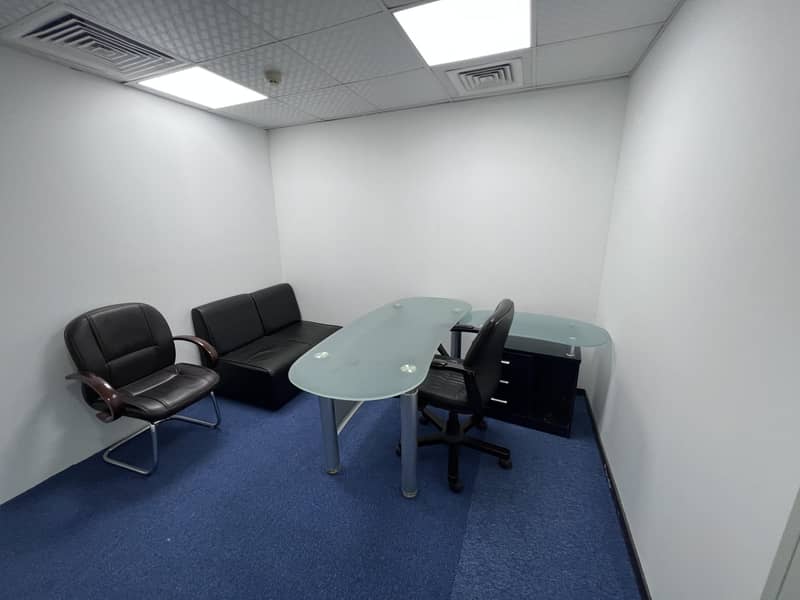 120 SFT OFFICE FOR ONLY AED 15,999 FOR A YEAR