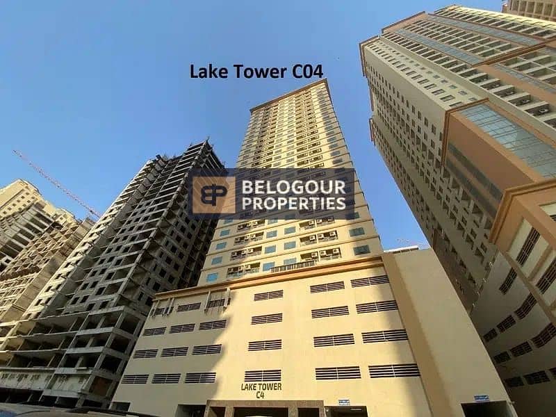 شقة في برج البحيرة،مدينة الإمارات‬ 1 غرفة 155000 درهم - 6023662