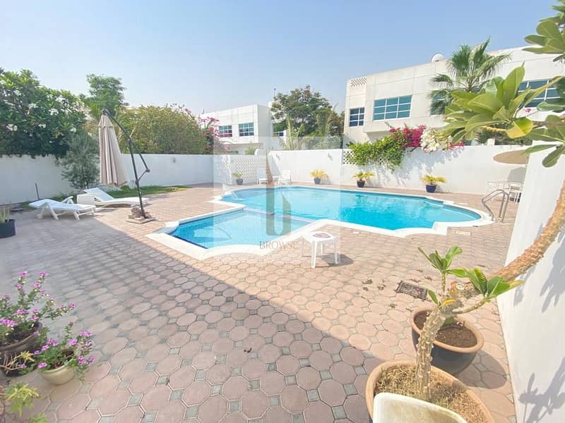 Shared Pool & Gym | Private Garden + 4BR