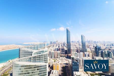 3 Bedroom Flat for Rent in Corniche Road, Abu Dhabi - Luxurious 3BR Sea and City View Apartment .